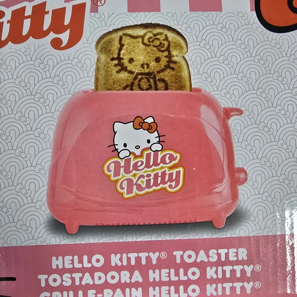 HELLO KITTY | lisenced 2-SLICE COOL TOUCH TOASTER -NWT! IN BOX!
